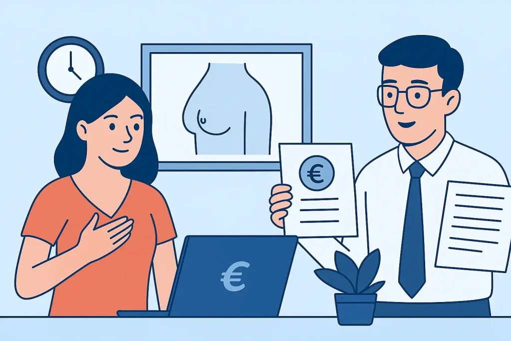 requisitos financiar aumento pecho