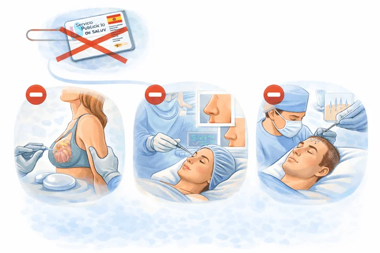 cirugías no cubre Seguridad Social