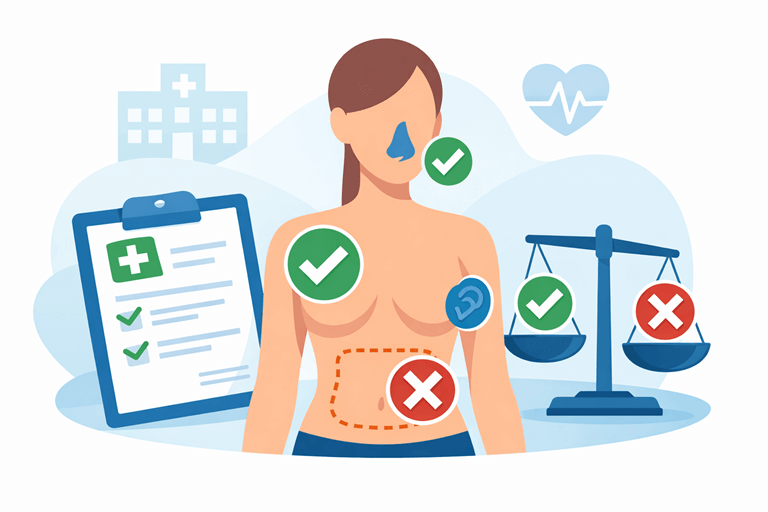 Operaciones estéticas que cubre la Seguridad Social