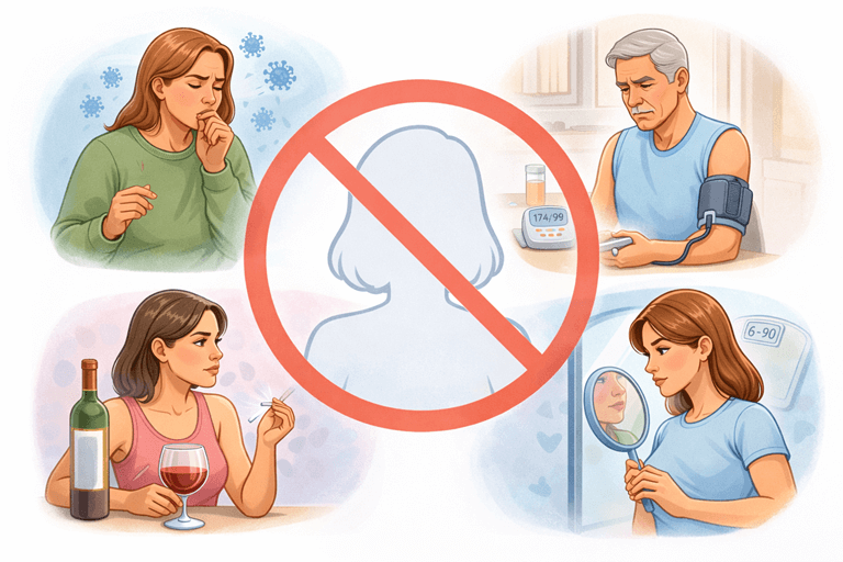 Quien no debería someterse a cirugía estética