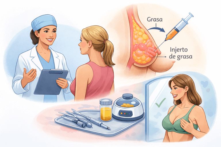 lipofilling de pecho